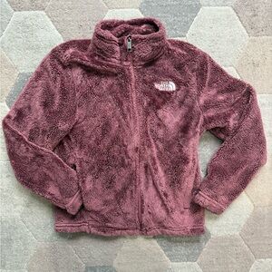 The North Face Maroon Fleece Jacket